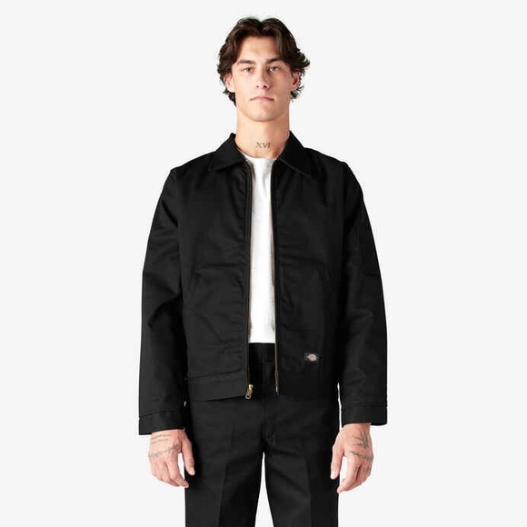 Dickies Black Insulated Eisenhower Jacket - Picture 1 of 4